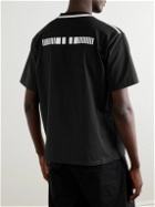 NOMA t.d. - Logo-Print Cotton-Jersey T-Shirt - Black