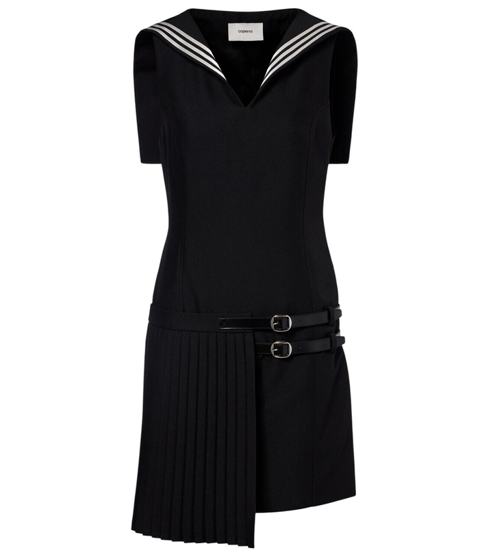 Photo: Coperni Belted pleated minidress
