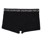 Calvin Klein Underwear Black 1981 Micro Low-Rise Boxer Briefs