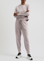 ON Movement Hooded Stretch-jersey Sweatshirt Pink