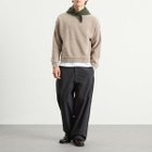 MHL by Margaret Howell Men's Tipped Scout Scarf in Green/Charcoal 