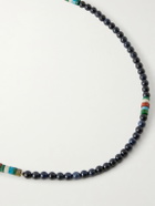 Mikia - Sterling Silver Multi-Stone Beaded Bracelet