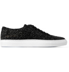 Common Projects - Court Brushed Suede Sneakers - Men - Black