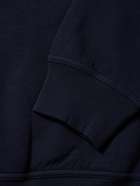 Brunello Cucinelli - Cotton-Blend Zip-Up Jacket - Blue