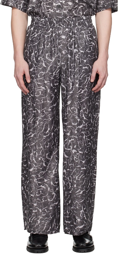 Photo: Han Kjobenhavn Gray Printed Trousers
