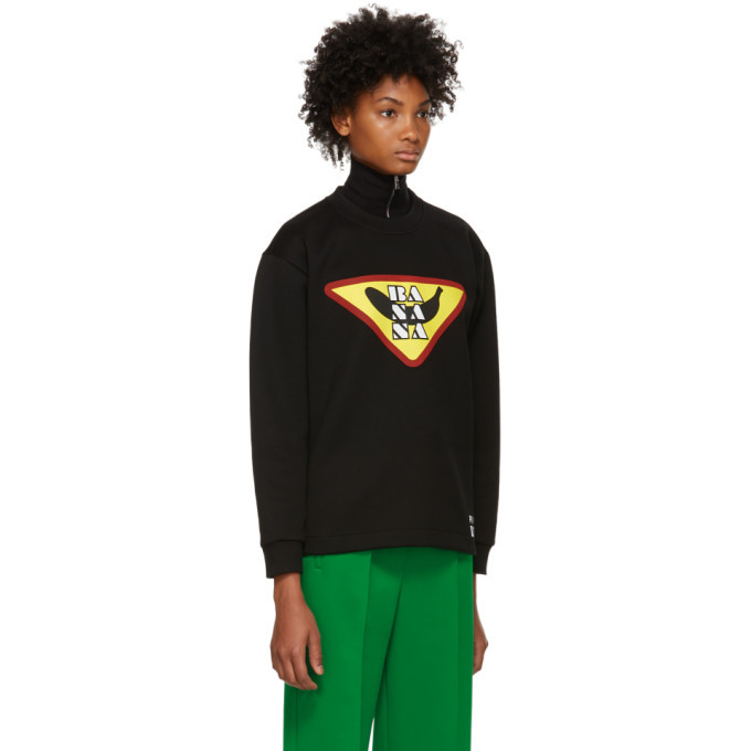 Prada Black Banana Sweatshirt Prada