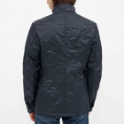 Barbour Men's International Ariel Polarquilt Jacket in Navy