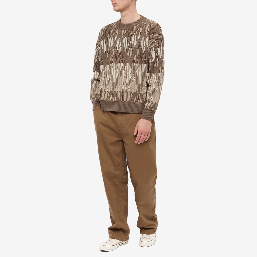 Polar Skate Co. Men's Paul Crew Knit in Light Brown Polar Skate Co.