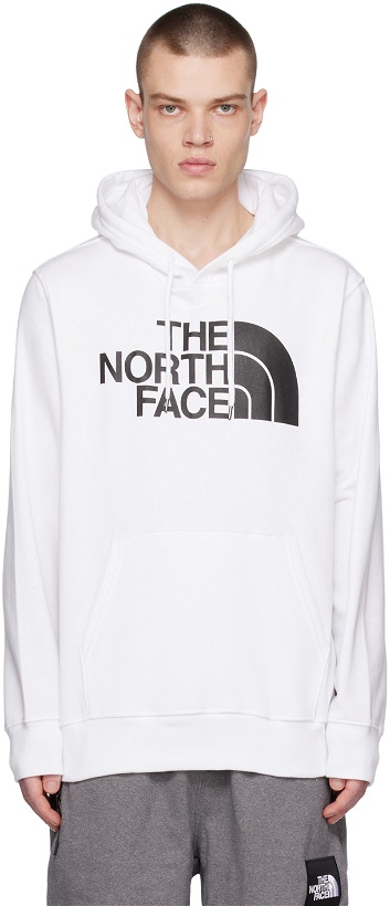 Photo: The North Face White Half Dome Hoodie