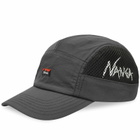 Nanga Men's Air Cloth Mesh Jet Cap in Black