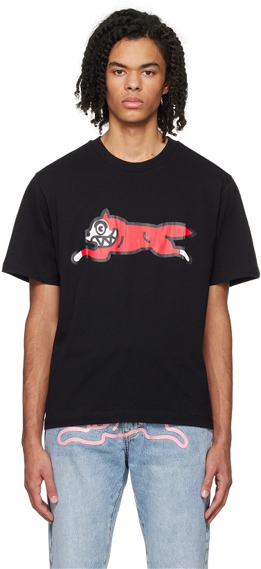 Photo: ICECREAM Black Running Dog T-Shirt