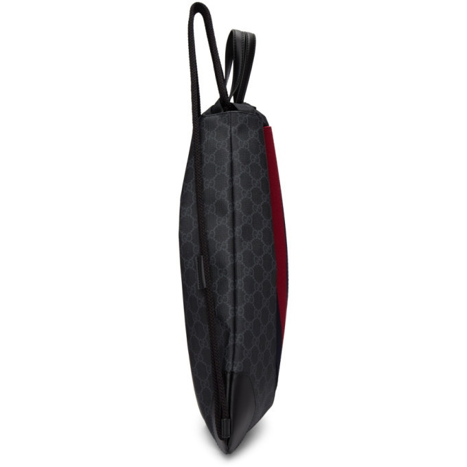 Gucci GG Supreme Monogram Drawstring Backpack - ShopStyle