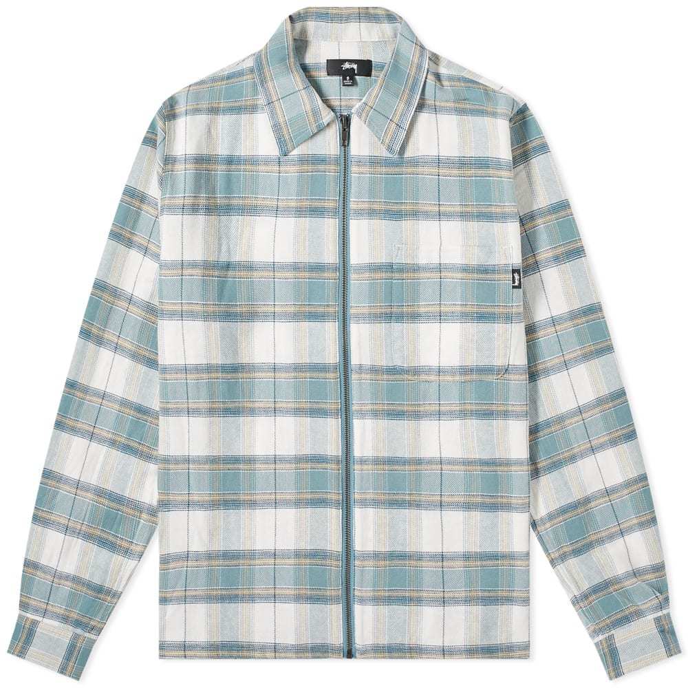 Stussy Heritage Plaid Zip Shirt