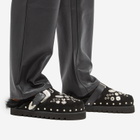 Toga Pulla Women's Faux Fur Mule in Black