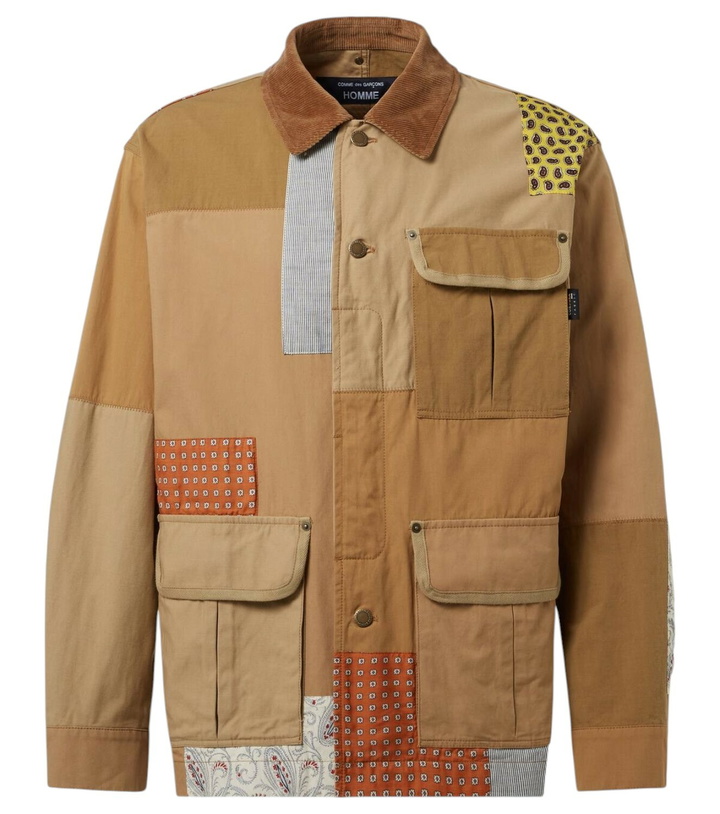 Photo: Comme des Garçons Homme Patchwork jacket