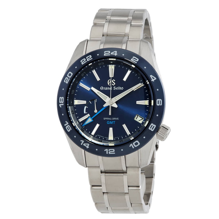 Photo: Grand Seiko Sport Spring Drive GMT Automatic Blue Dial Mens Watch SBGE255G