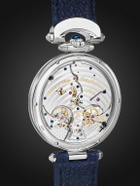 Bovet - 19Thirty Hand-Wound 42mm Stainless Steel and Rubber Watch, Ref. No. NTS0104