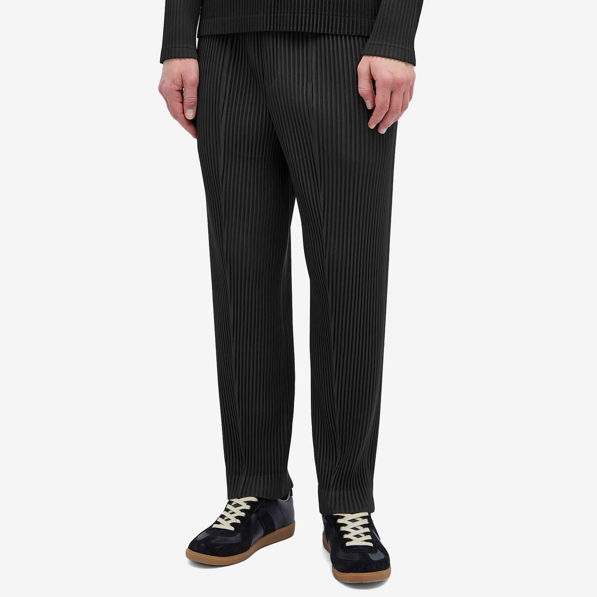Homme Plissé Issey Miyake Men's Pleated Compleat Trousers in