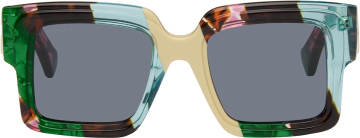 Photo: Gucci Multicolor Oversized Sunglasses