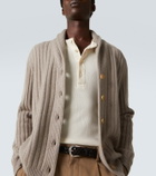 Arch4 Mr Denver ribbed-knit cashmere cardigan