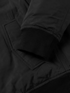 James Perse - Padded Recycled-Twill Bomber Jacket - Black