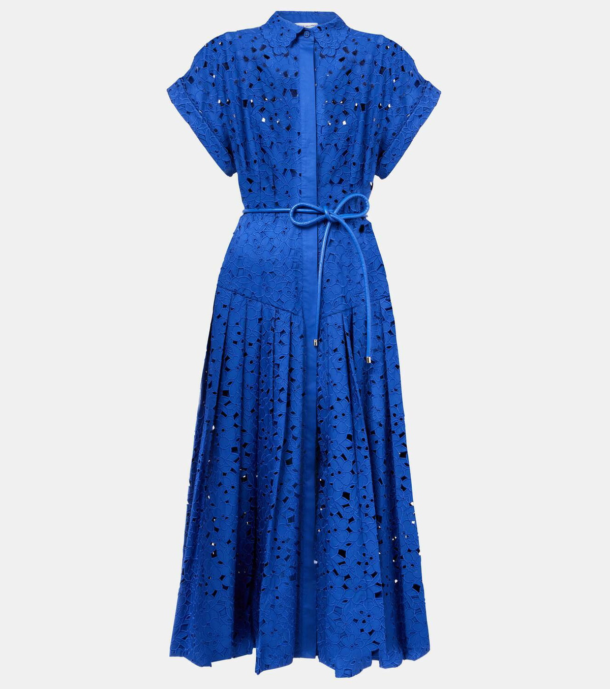 slim fit dress slacks Disty Print Lace Shirt Dress