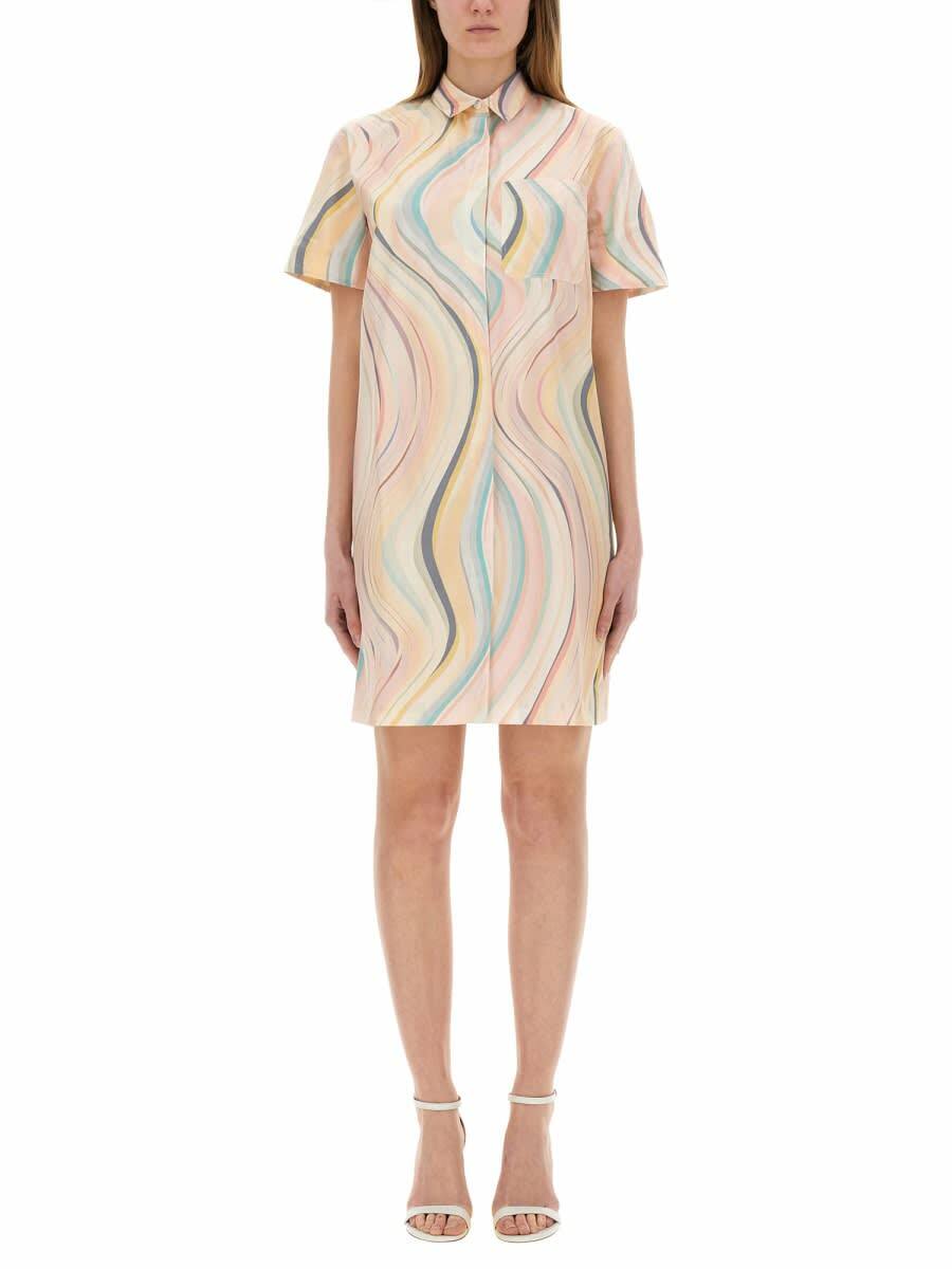 PS by Paul Smith faded Swirl Dress