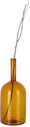 Nate Cotterman Yellow Small Flat Bottom Vase