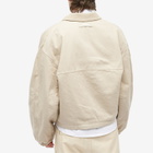 Jacquemus Men's Trivela Work Jacket in Light Beige