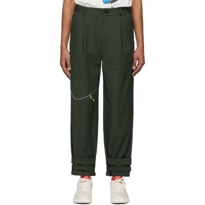 Photo: ADER error Khaki T-914 Track Trousers