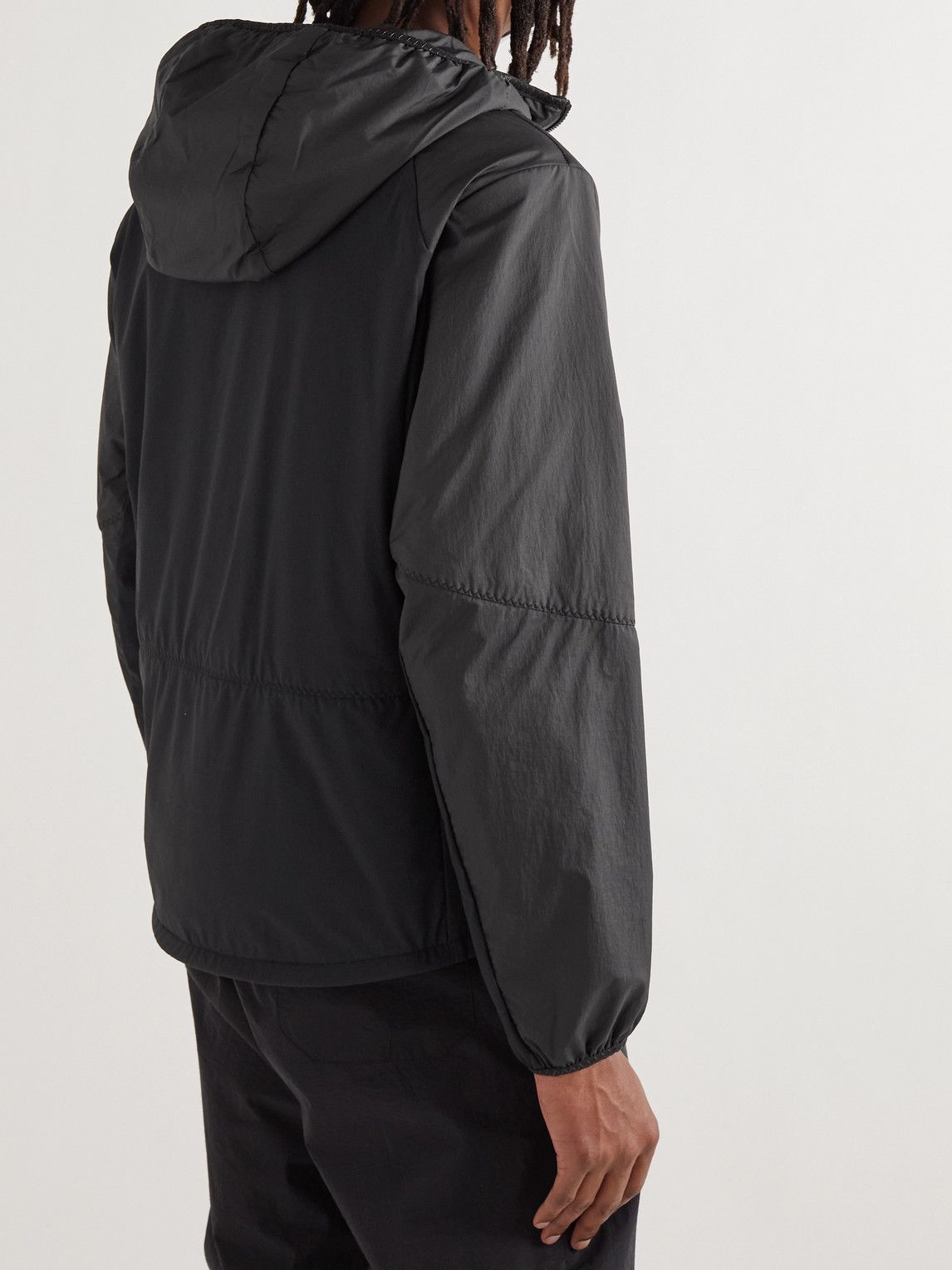 Moncler - Ichiro Logo-Print Padded Nylon-Ripstop Hooded