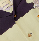 Bellerose - Camp-Collar Linen Shirt - Purple