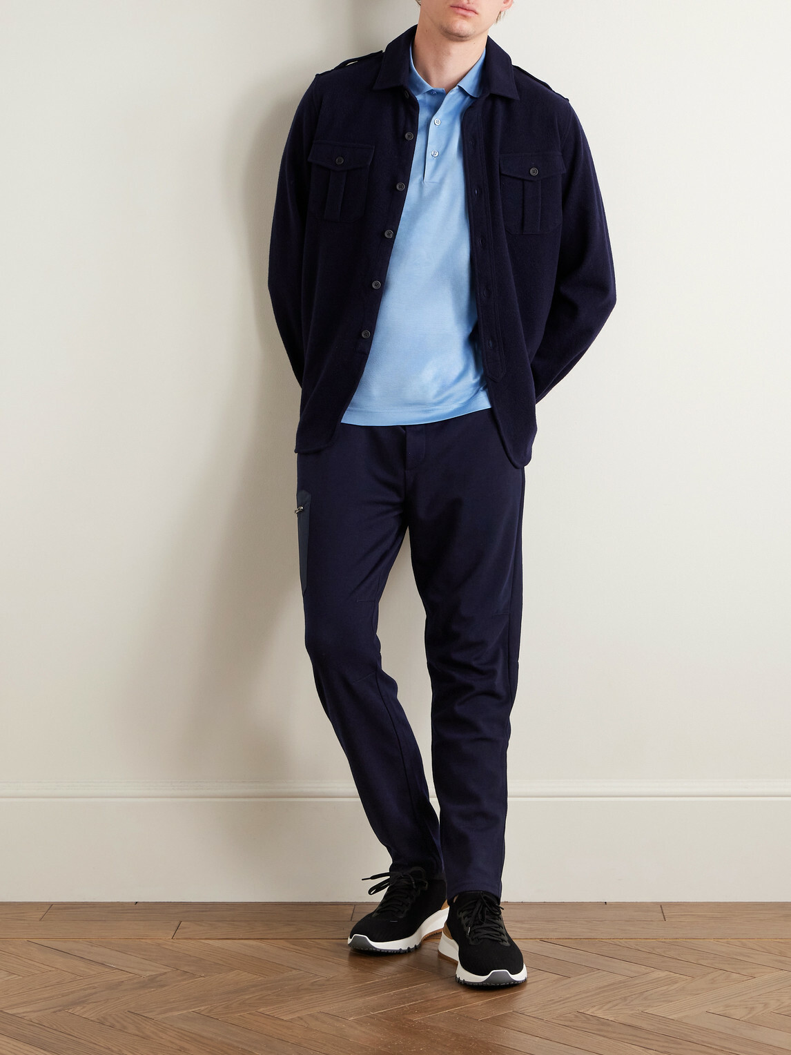 Charvet - Cotton Polo Shirt - Blue