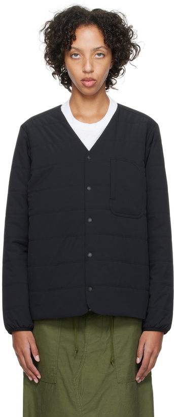 Photo: Snow Peak Black Flexible Cardigan