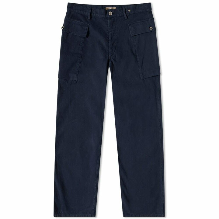 Photo: A.P.C. x Jean Touitou Booster Cargo Pant in Marine