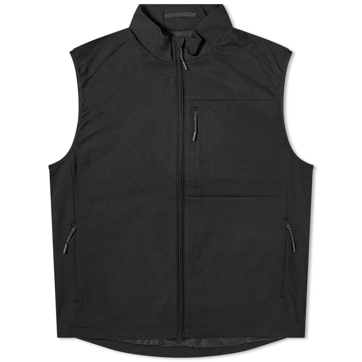 Photo: Norse Projects Men's Birkholm Solotex Twill Vest in Black