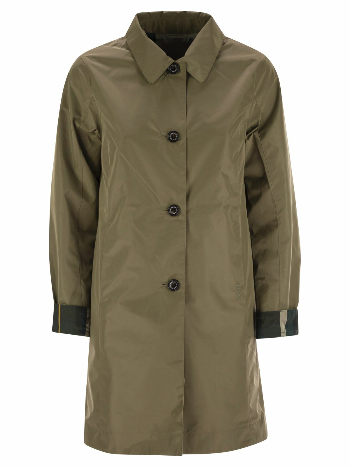 Barbour Women's x Alexa Chung Hooded Trench Coat in Bitter