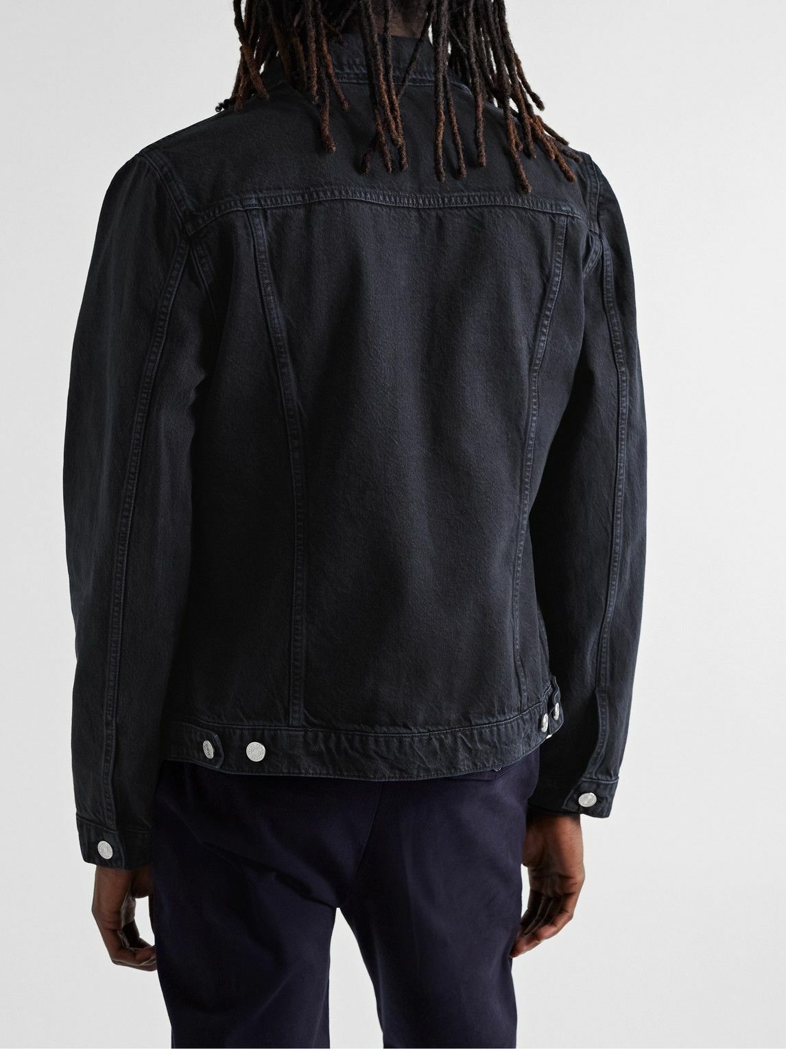 FRAME Heritage Denim Jacket Black Frame Denim