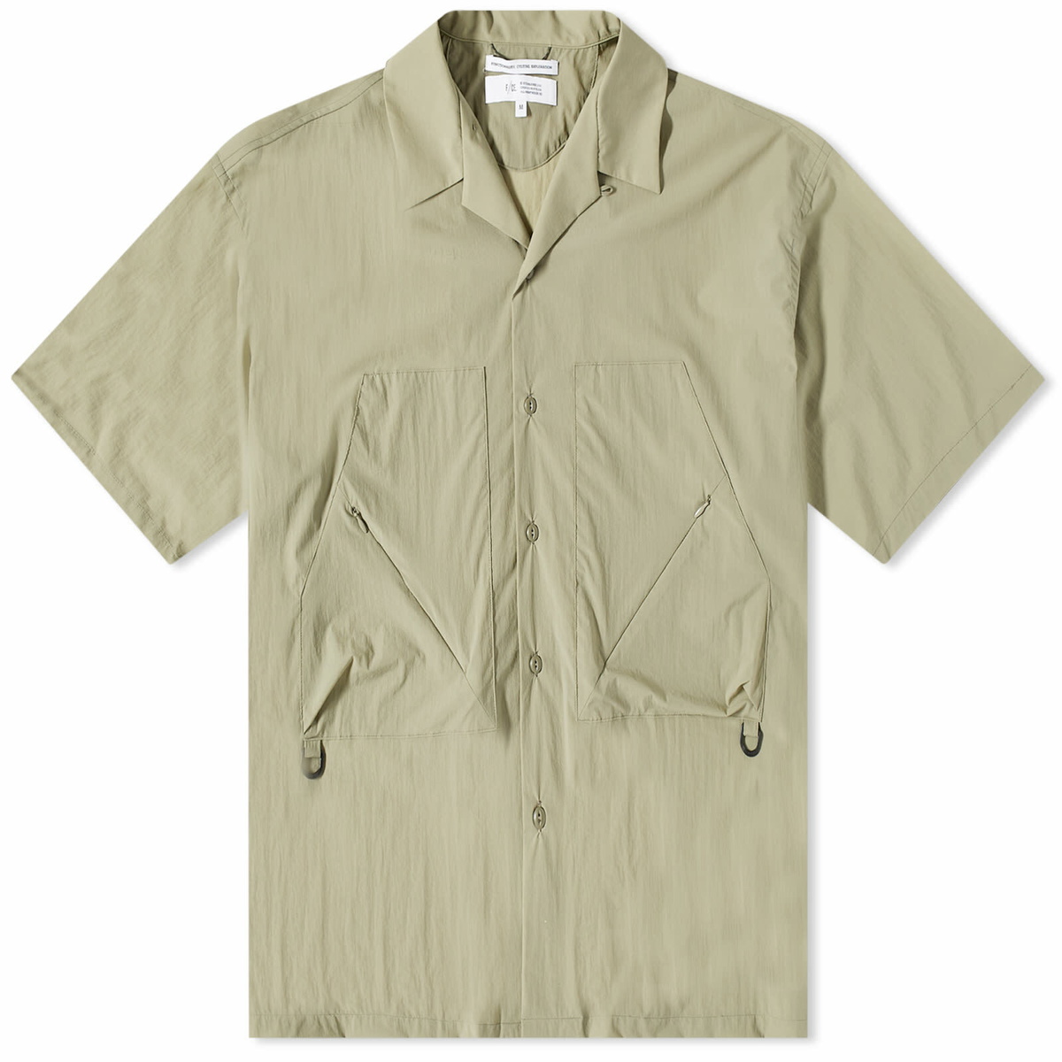 F/CE. Men's 15D Stretch Cordura Tech Shirt in Sage Green F/CE.