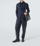 Giorgio Armani Leather briefcase