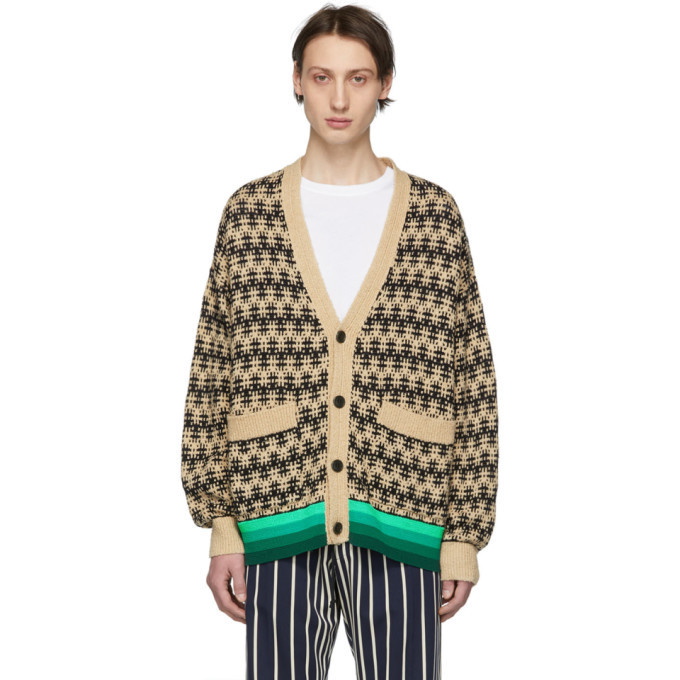 Photo: Dries Van Noten Beige Never Cardigan