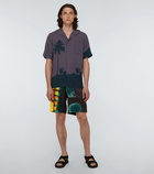 Dries Van Noten - Printed swim shorts