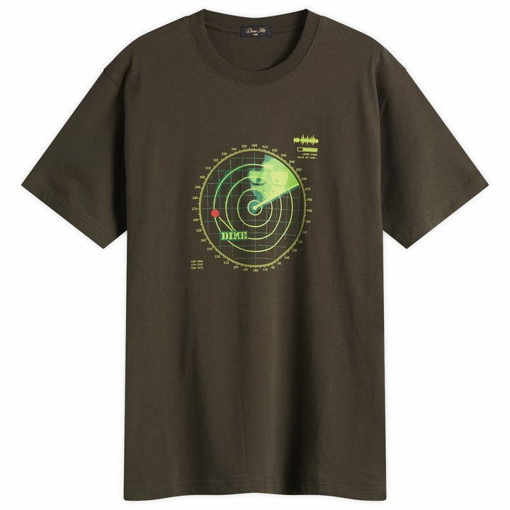 Photo: Dime Men's Radar T-Shirt in Vintage Black