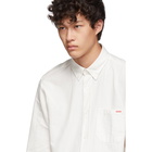 Hugo White Oxford Ermann Solid Shirt