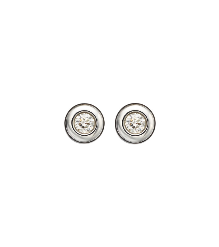 Photo: David Yurman Pavé sterling silver earrings with diamonds
