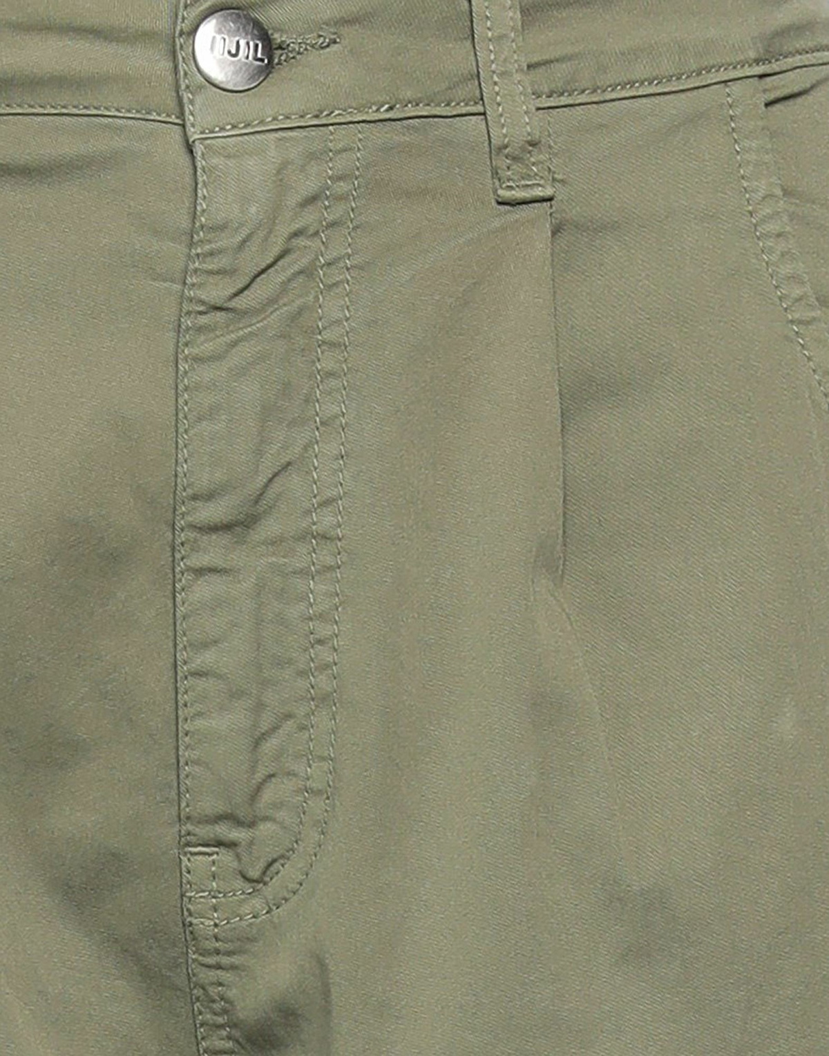 Jijil Womens Pants Military in Green