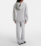 God's True Cashmere Cashmere straight pants with rose quartz