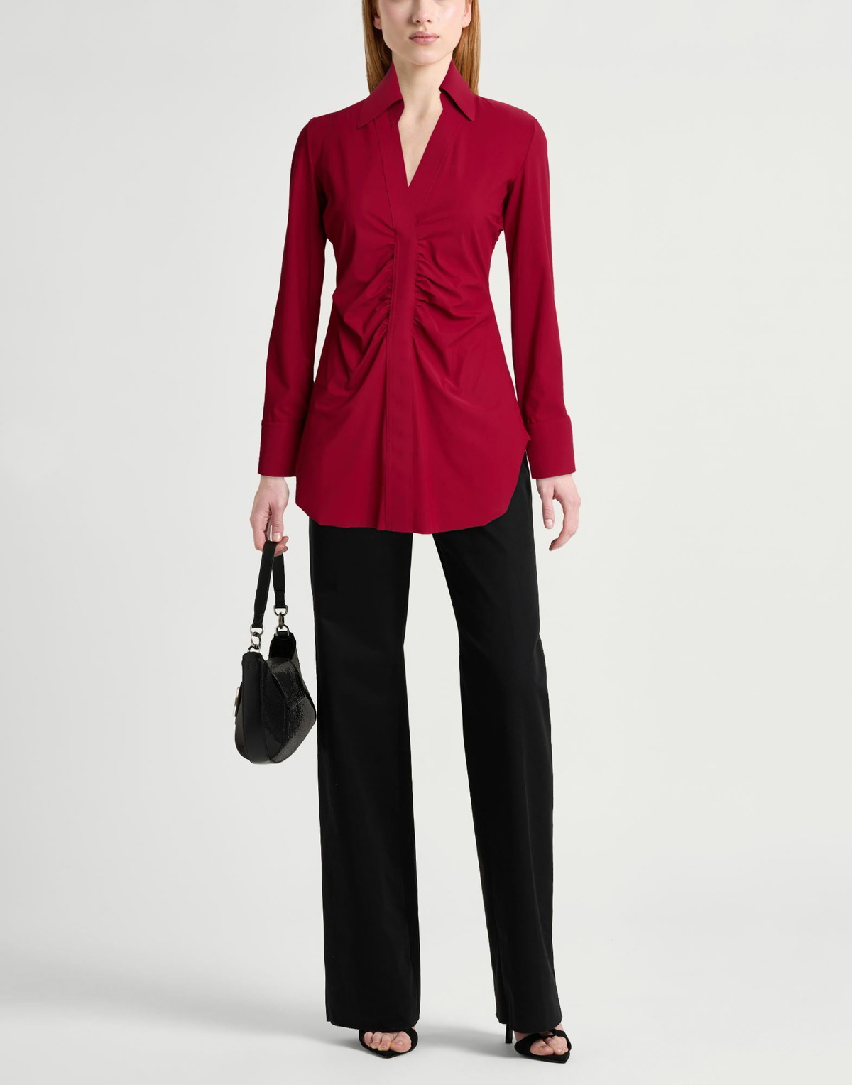 Chiara Boni La Petite Robe Womens Top Garnet