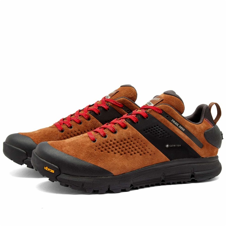 Photo: Danner Men's Trail 2650 Suede GORE-TEX in Brown/Red