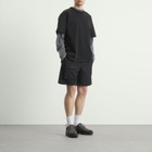 FrizmWORKS Men's Comfortable Banding Shorts in Black